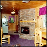 Little Pine Resort - Brainerd, Minnesota - Cabin Interior